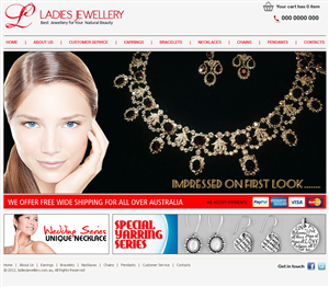 ladiesjewellery.com.au needs a new web design! | Web Design by Expert Designer