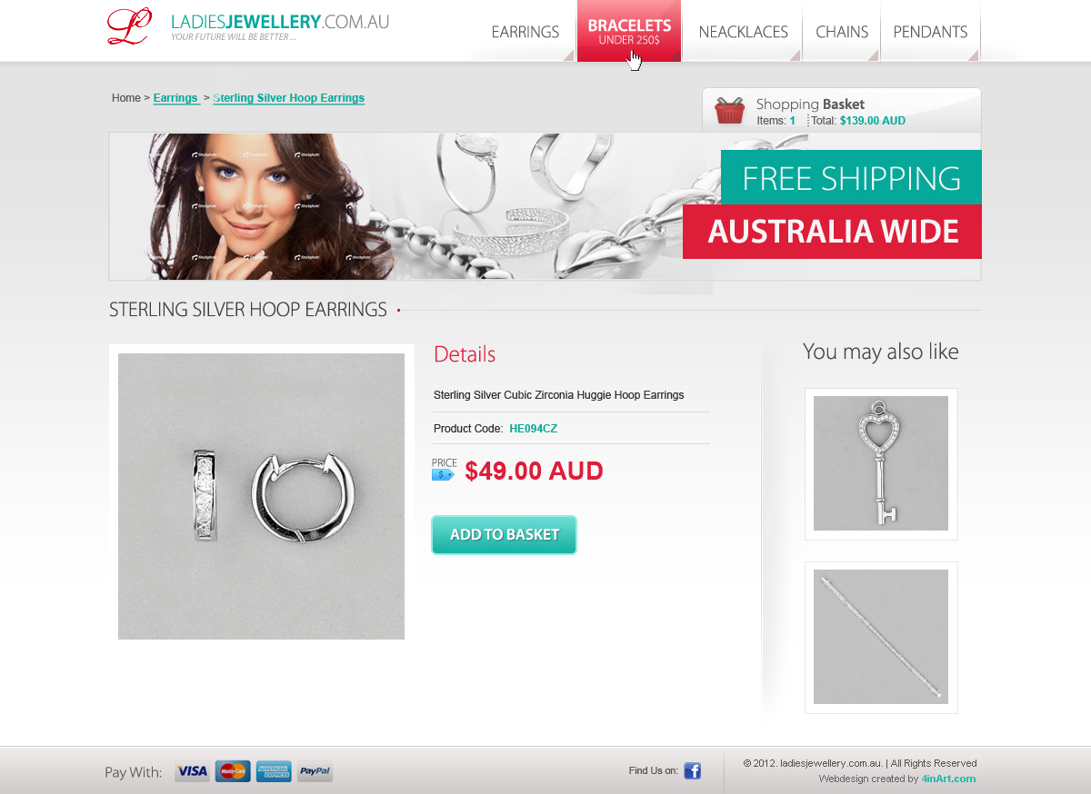 Web Design by 4inArt Studio for this project | Design #624364