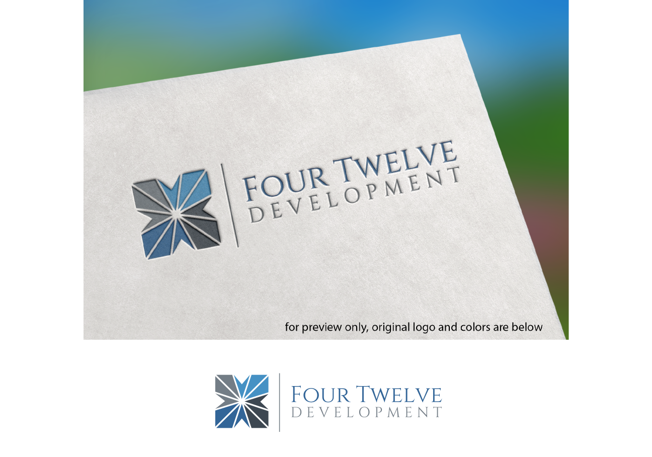 Logo Design by Gita. for Four Twelve Development | Design #16557010
