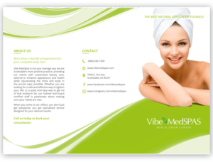 Flyer-Design von cherry für Vibe Med Spas | Design: #16265918