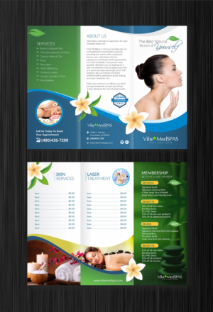 Flyer-Design von DesignMarket für Vibe Med Spas | Design #16268994