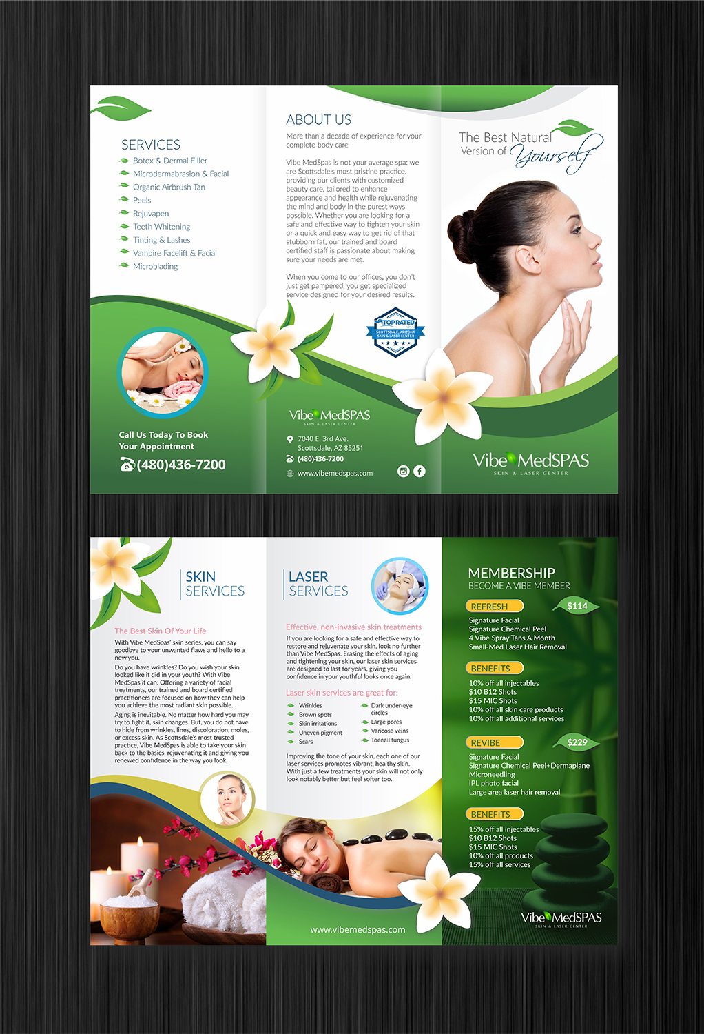 Flyer Design by DesignMarket for Vibe Med Spas | Design #16276985