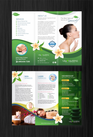 Flyer Design by DesignMarket for Vibe Med Spas | Design: #16276985