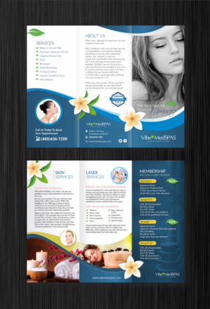Flyer-Design von DesignMarket für Vibe Med Spas | Design: #16339065