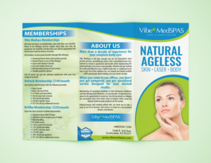 Flyer Design by Impressive Solutions for Vibe Med Spas | Design: #16243769
