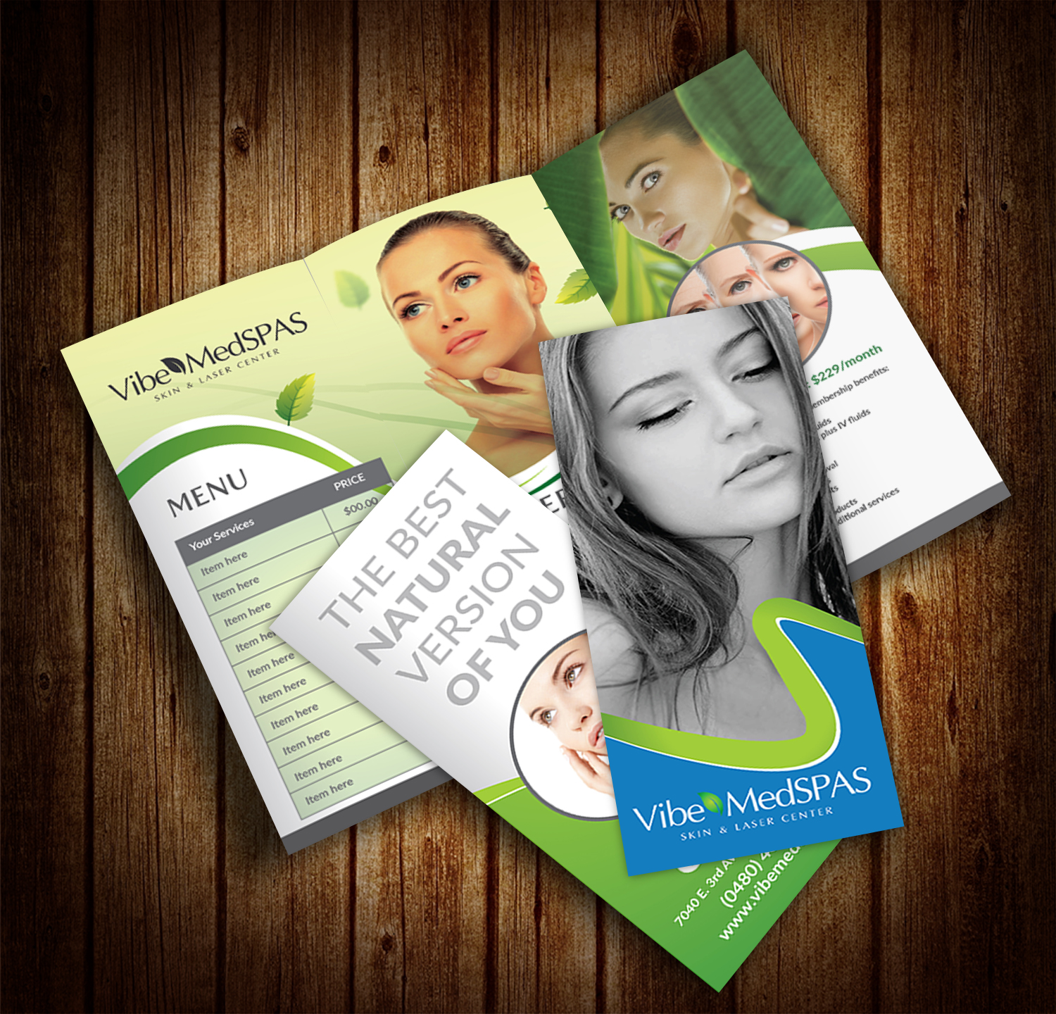 Flyer-Design von Deziners Zone für Vibe Med Spas | Design #16247183