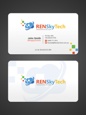 Visitenkarten-Design von Sandaruwan für RENSkyTech | Design #16573117