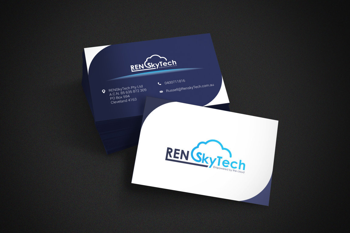 Design de Carte de Visite par Vernon Le pour RENSkyTech | Design #16597316