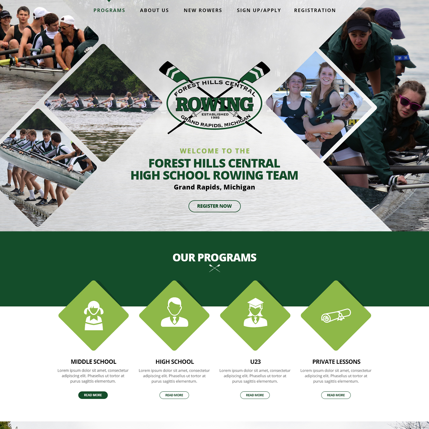 Web Design by ancineha for Michigan Railroads Association | Design #16255304