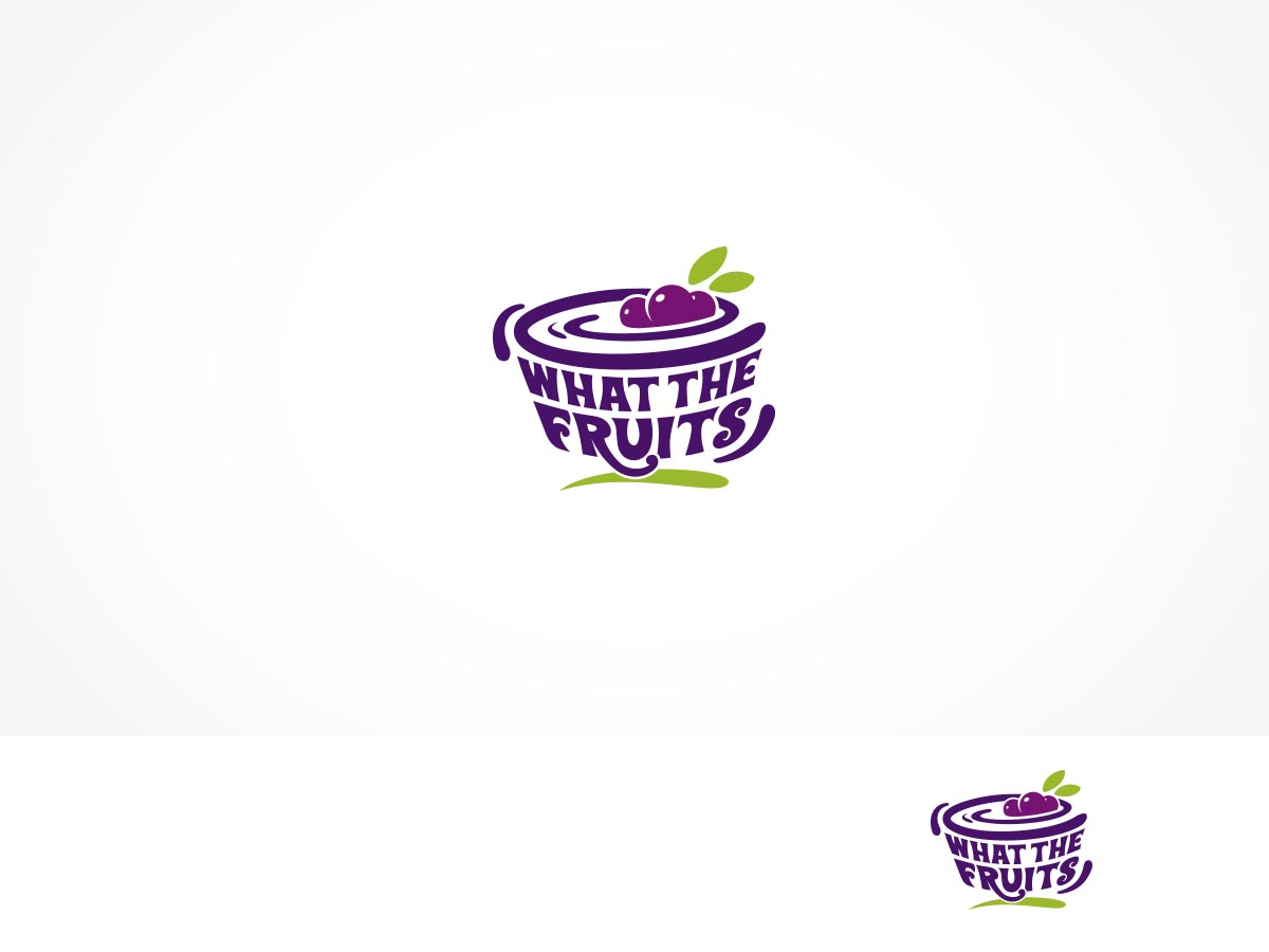 Logo Design by ArtTank for What The Fruits | Design #16297200