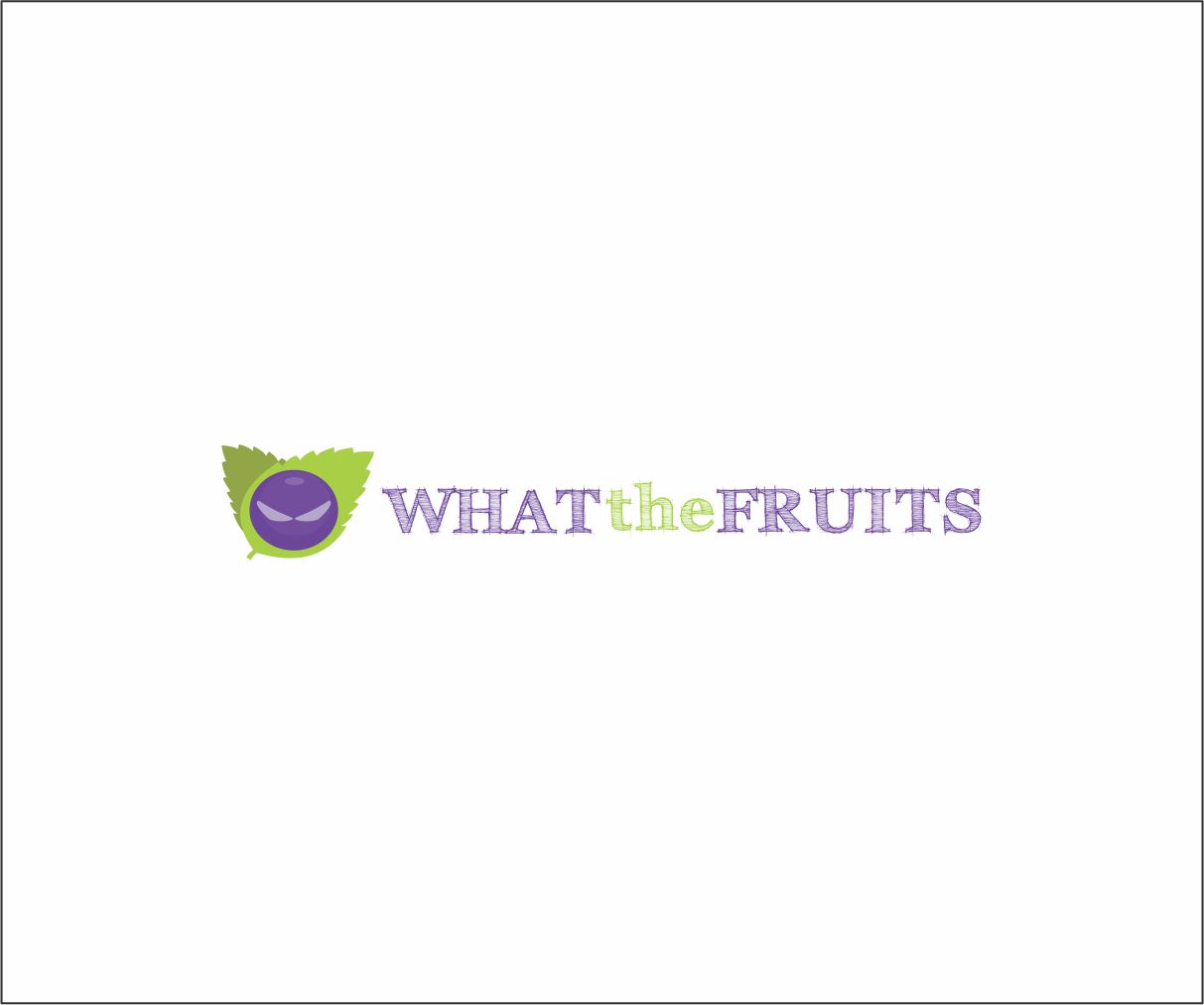 Logo Design by ritzone789852 for What The Fruits | Design #16265047