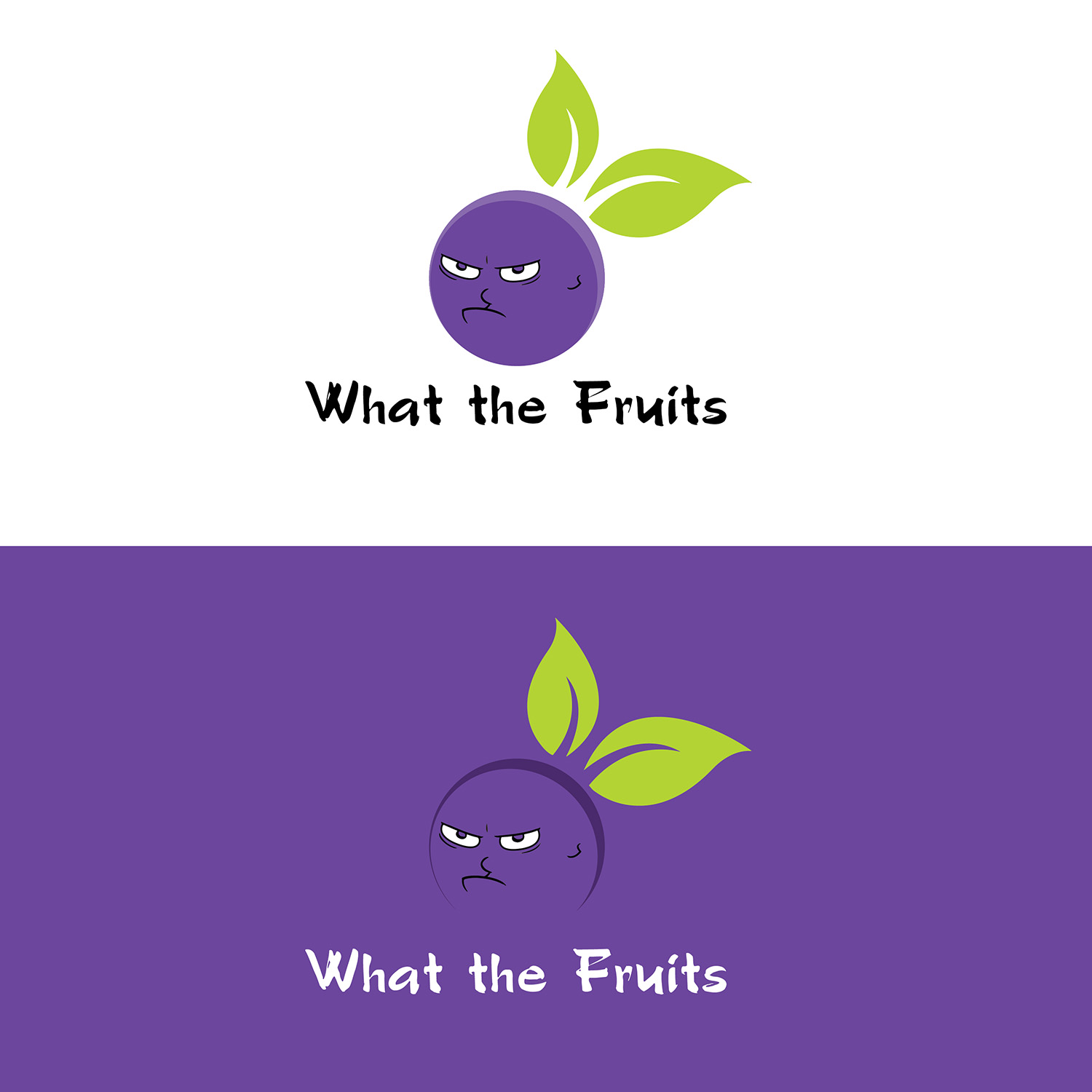 Logo Design by LIa's Creative Studio for What The Fruits | Design #16315322