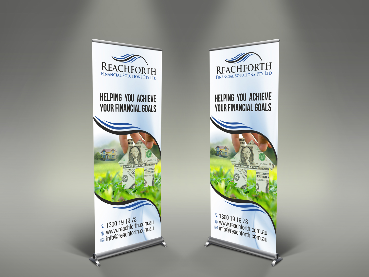 Graphic Design by Maestroto for Reachforth Financial Solutions Pty Ltd | Design #16274879