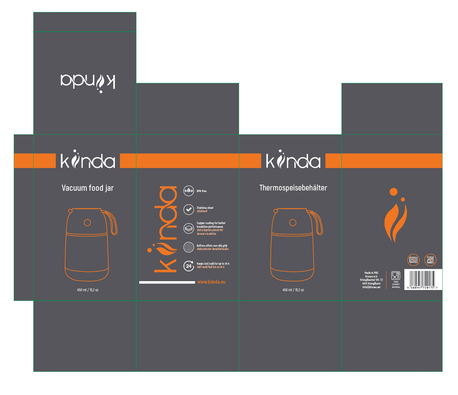 Packaging Design by SofiaDesignStudio for kronec eU | Design #16360880