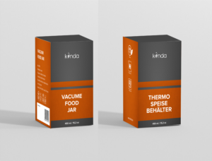 vacuum food jar modern packaging for design product | Diseño de Empaque por fumbh.designs