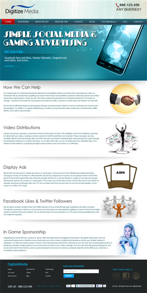 Web Design par Expert Designer pour ce projet | Design #603754