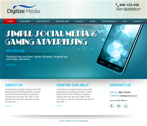 Web Design par Expert Designer pour ce projet | Design : #608535