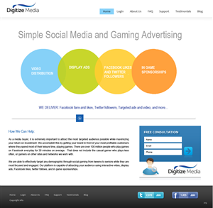 Web Design by pb for this project | Design: #606467