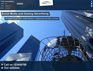 Web Design by Horvath Karoly for this project | Design: #607328