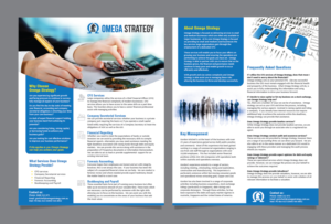 Flyer Design by Achiver for Omega Strategy | Design: #16313225