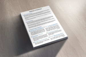 Flyer Design by wowphics for Omega Strategy | Design: #16303625