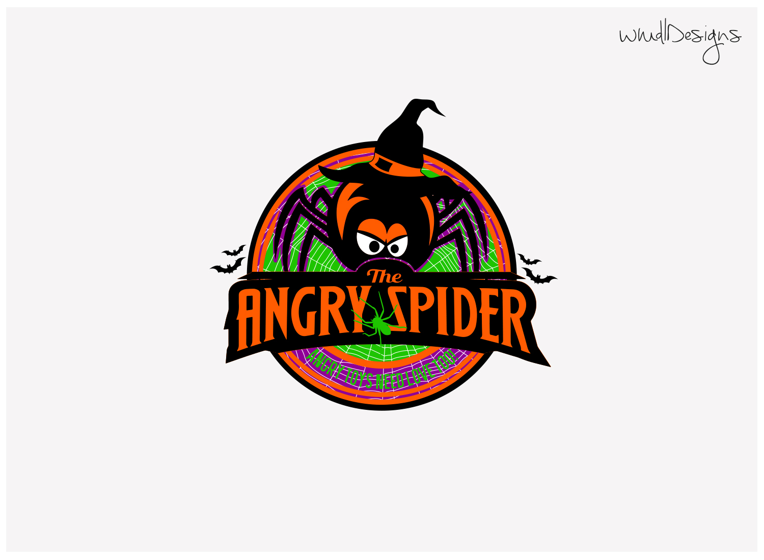Diseño de Logo por mngkw para The Angry Spider | Diseño #16258100