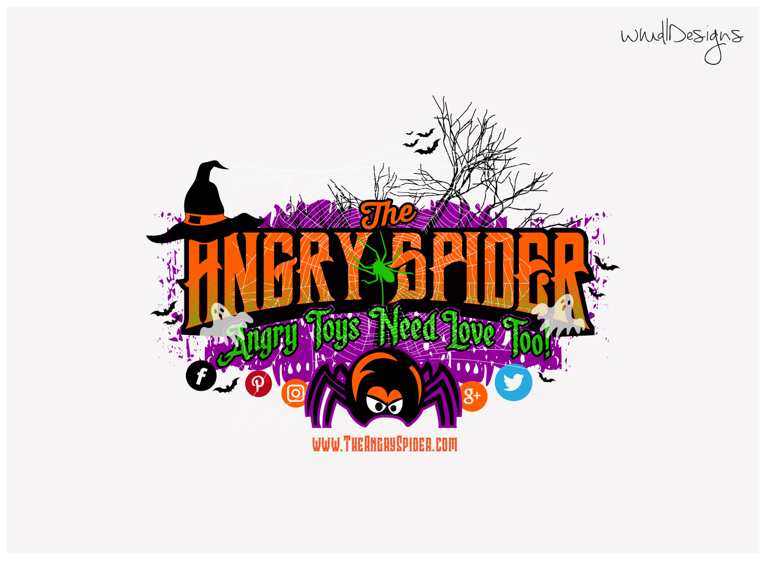 Logo Design by mngkw for The Angry Spider | Design #16258101