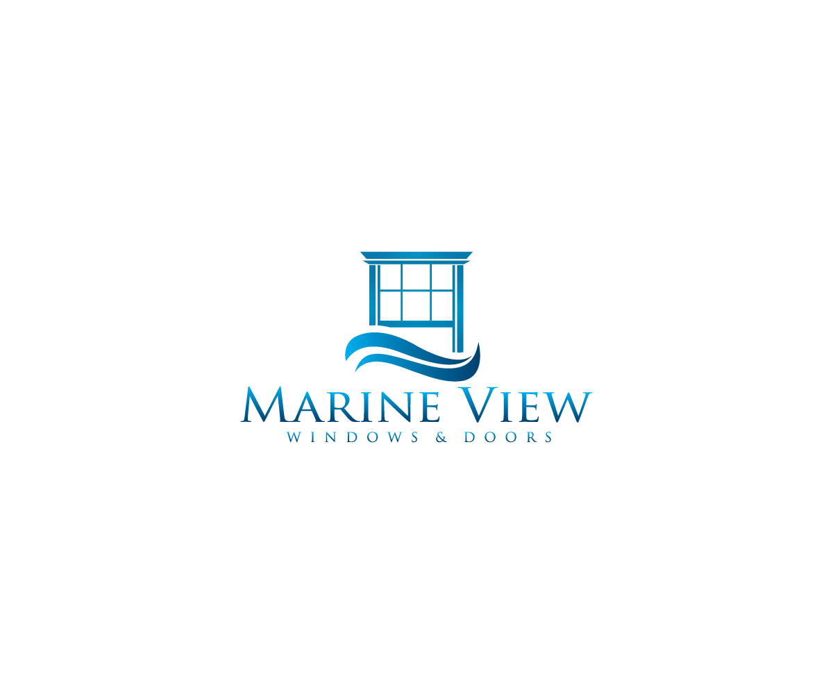 Logo Design by meygekon for Marine View Windows & Doors | Design #16357711