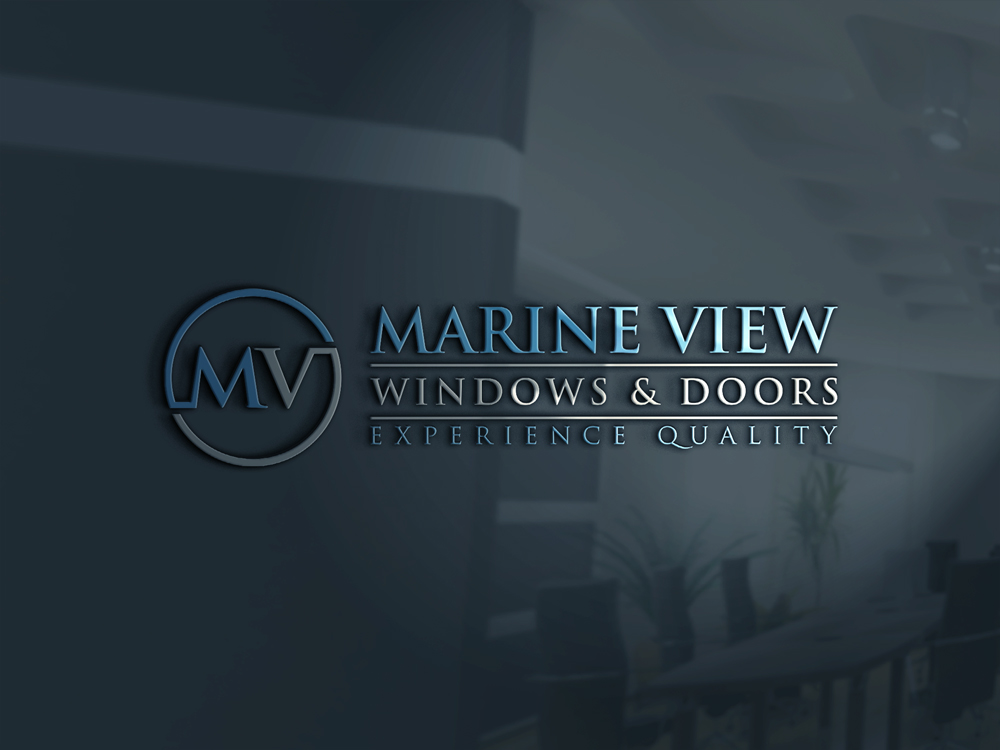 Logo Design by tani_sha321 for Marine View Windows & Doors | Design #16271092