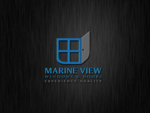 Diseño de Logo por IconicEcho para Marine View Windows & Doors | Diseño: #16271740
