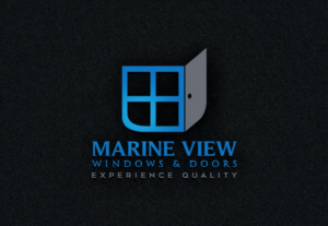 Diseño de Logo por IconicEcho para Marine View Windows & Doors | Diseño: #16271742