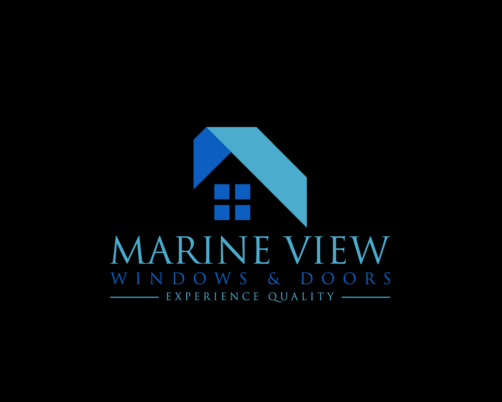 Logo Design by imsakiballhasan for Marine View Windows & Doors | Design #16279578