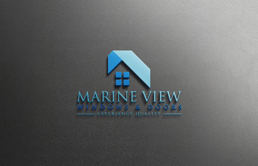 Logo Design by imsakiballhasan for Marine View Windows & Doors | Design #16279579