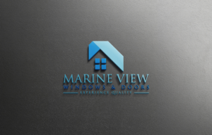 Logo Design by imsakiballhasan for Marine View Windows & Doors | Design: #16279579