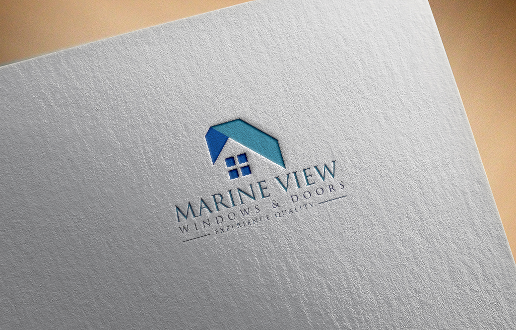 Logo Design by imsakiballhasan for Marine View Windows & Doors | Design #16279580