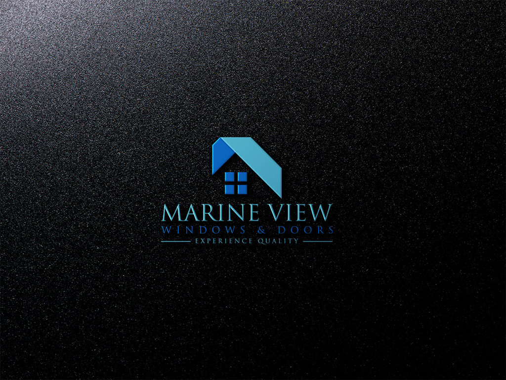 Logo Design by imsakiballhasan for Marine View Windows & Doors | Design #16279583