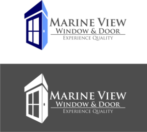 Logo Design by ZEKKOUR Fouzi for Marine View Windows & Doors | Design: #16342734