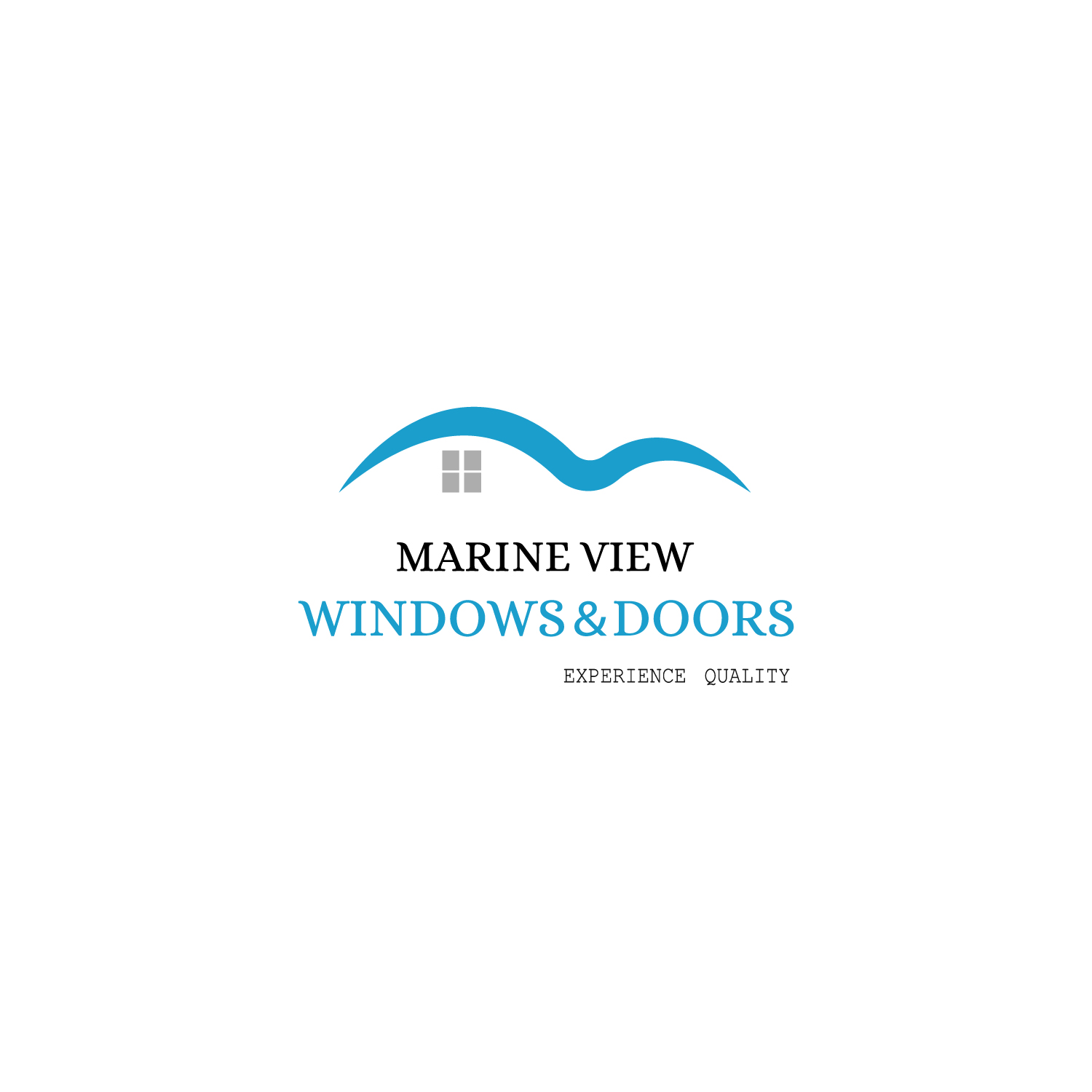 Logo Design by DsgnStory® for Marine View Windows & Doors | Design #16299678