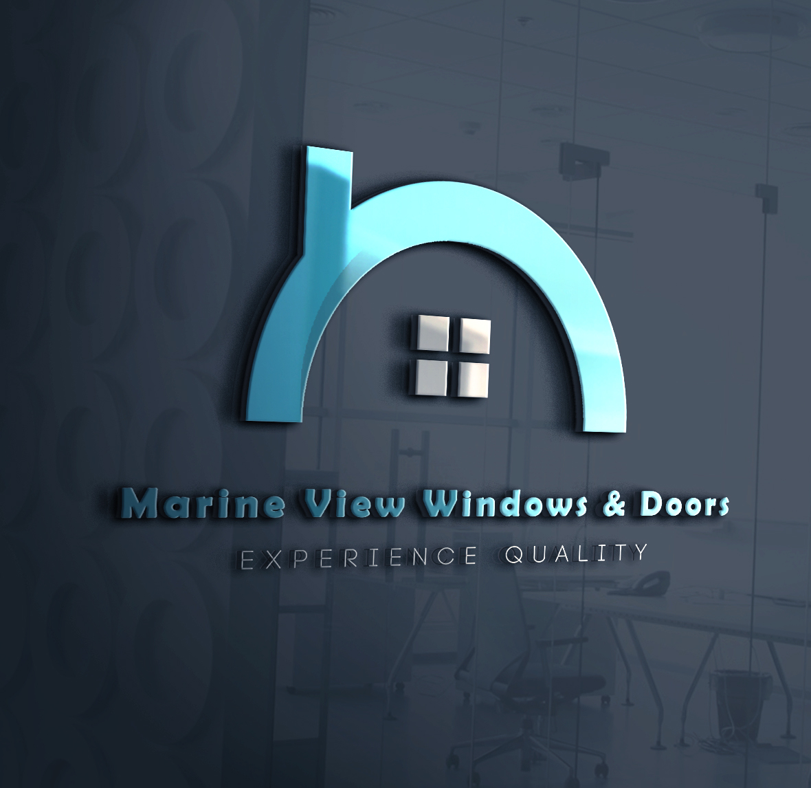 Logo Design by Solomon Durai for Marine View Windows & Doors | Design #16359273