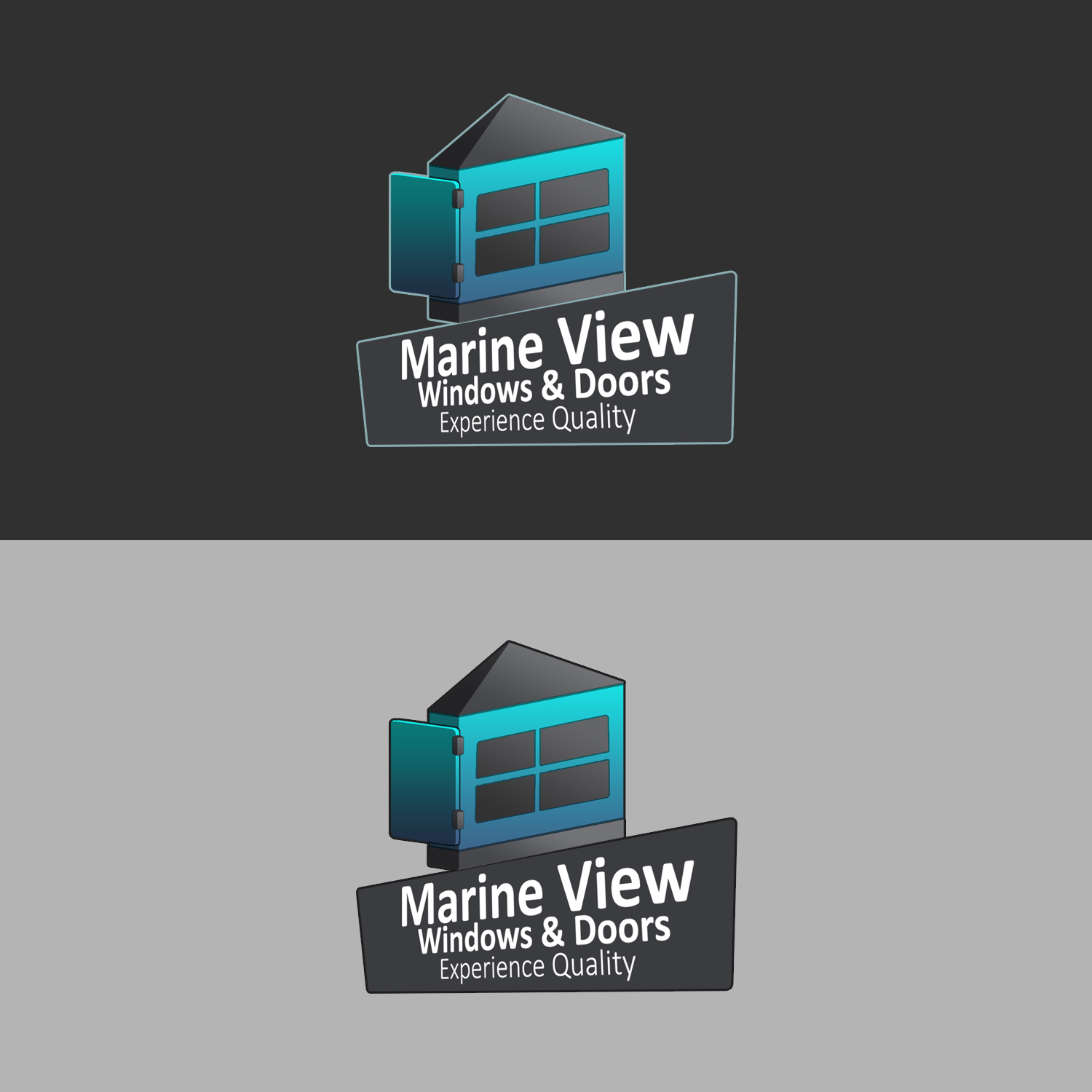 Logo Design by Chokri Mechichi for Marine View Windows & Doors | Design #16322958