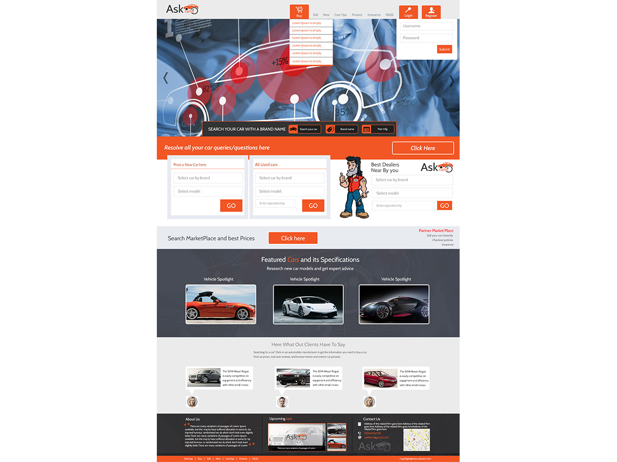 Web Design by FirstLogic Infosystems for this project | Design #2666784