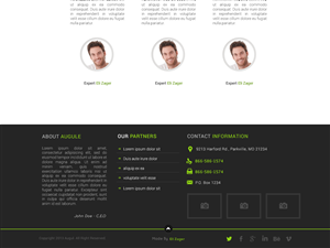 Web Design by Eli Zager for this project | Design: #2790353