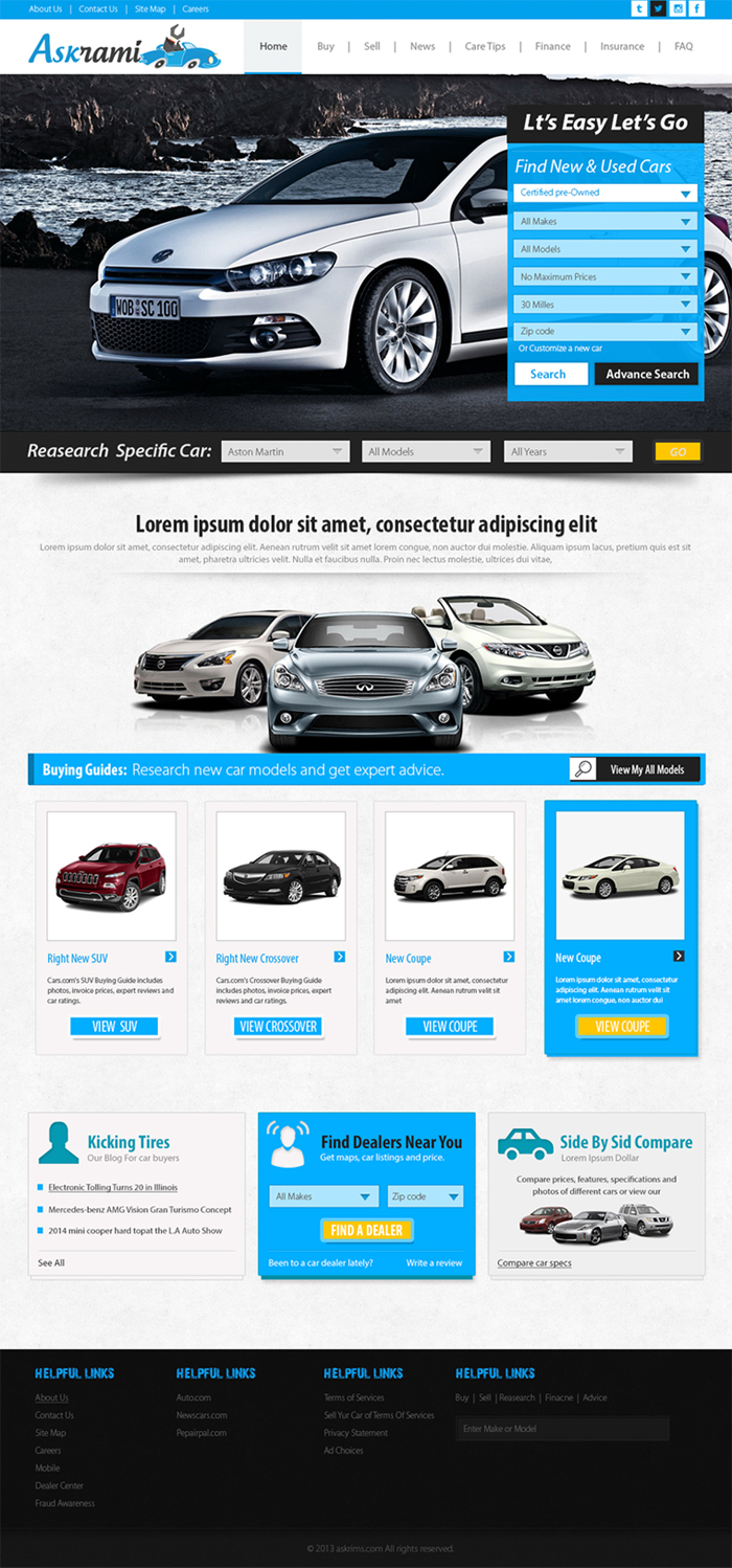 Web Design by Arsalan Ahmed for this project | Design #2688149