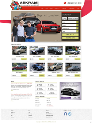 Web Design by pb for this project | Design: #2648755