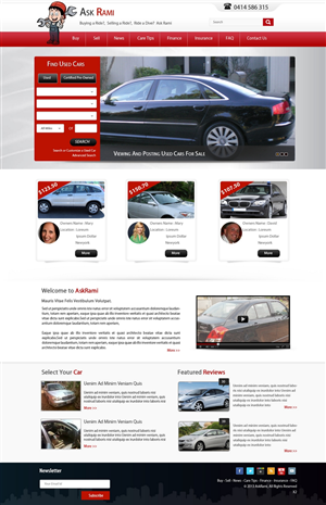 Web Design by pb for this project | Design: #2648761