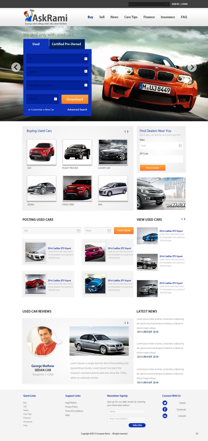 Web Design by pb for this project | Design #2654626
