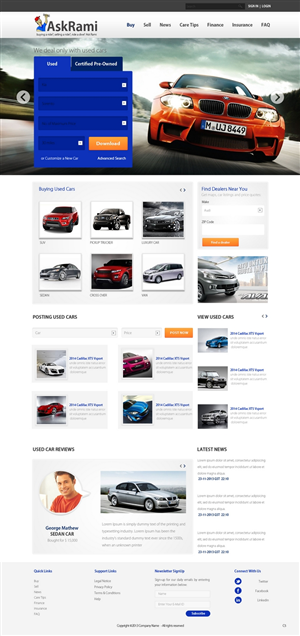 Web Design by pb for this project | Design: #2654626