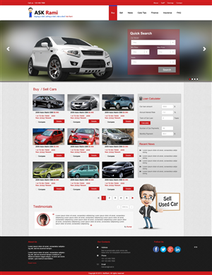 Web Design by pb for this project | Design: #2654631
