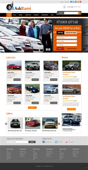 Web Design by pb for this project | Design: #2658481