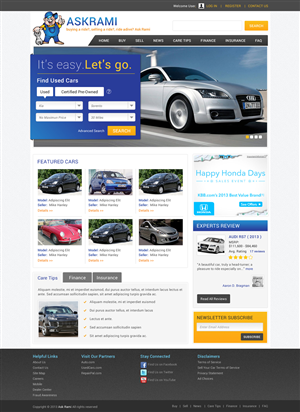 Web Design by Atom for this project | Design: #2737286